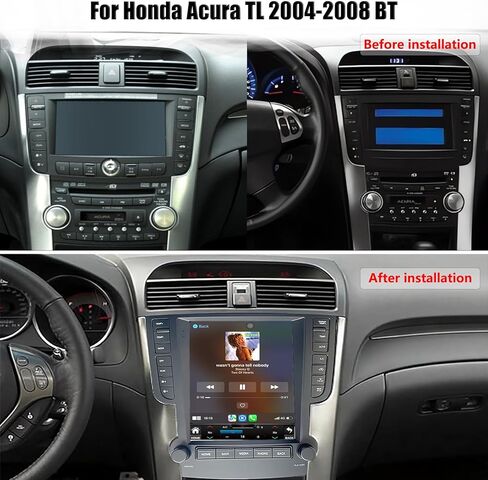 راديو ستيريو للسيارة Android 14 لـ Acura TL 2004-2008 GPS Navigation مع DSP في Dash Headunit مشغل الوسائط المتعددة 9.7 بوصة IPS تعمل باللمس بناء في Android AUTO Wireless Carplay Bluetooth in Kuwait