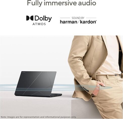 ASUS Zenbook Duo Dual Laptop, Intel Ultra 9-285H, 32 GB LPDDR5X RAM, 1 TB PCIe SSD, 14'' 3K (2880x1800) OLED Touchscreen, Intel Arc Graphics, Backlit Keyboard, W11 Home, Inkwell Gray in Saudi Arabia