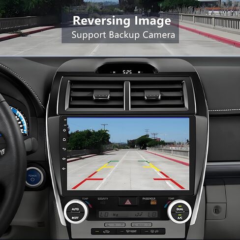 راديو السيارة لتويوتا كامري 2012-2014: استبدال ستيريو 8-Core 4GB+64GB Android 15 مع CarPlay اللاسلكي Android Auto - وحدة رأس تعمل باللمس مقاس 10.2 بوصة مع GPS Bluetooth WiFi in Kuwait