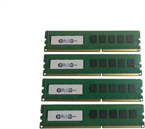 ترقية ذاكرة الوصول العشوائي CMS 32GB (4X8GB) DDR3 12800 1600MHz ECC غير المسجلة DIMM متوافقة مع اللوحة الأم Supermicro® X10Sll-F وX10Sll+-F وX10Slh-F للخادم فقط - B90 in Saudi Arabia