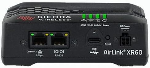 Sierra Wireless Semtech Airlink XR60, 4x4MIMO 5G Router, Global, Serial, Ethernet, 2x2 MIMO Wi-Fi, Includes 1-Year AirLink Complete - 1105161 in Saudi Arabia