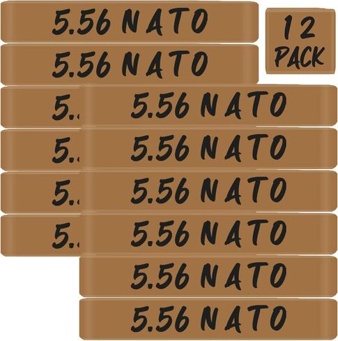 12 حزمة Magsaddle 5.56 أشرطة تحديد مجلة الناتو 5.56 عيار تحديد الحافظة الملحقات in Kuwait