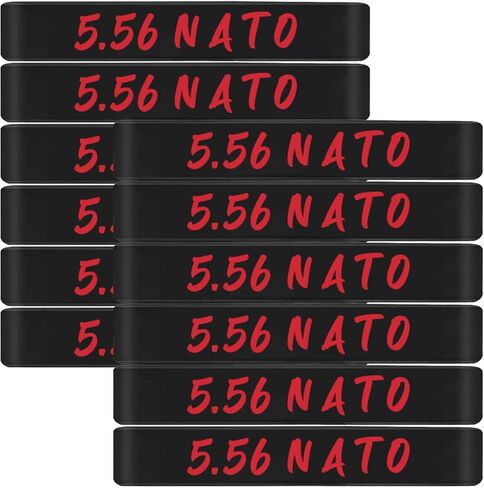 12 حزمة Magsaddle 5.56 أشرطة تحديد مجلة الناتو 5.56 عيار تحديد الحافظة الملحقات in Kuwait