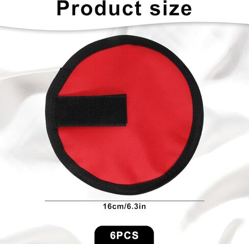 6 Pcs Lure Wrap, Fishing Hook Covers Bait Storage Lure Protector Wrap Fishing Hook Cover Protector Guard to Keep Fishermen Safe for Rod (Red) in Saudi Arabia