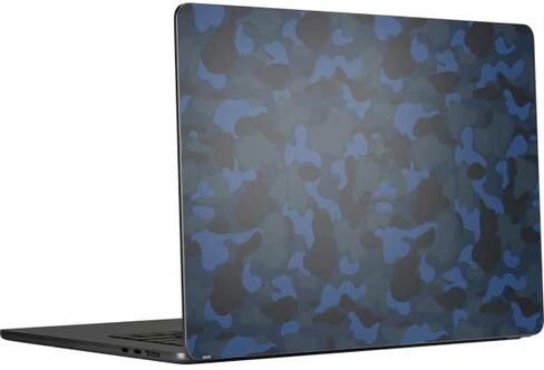 غلاف كمبيوتر محمول من Skinit متوافق مع جهاز MacBook Air 15 بوصة (2023) مصمم في الأصل بتصميم Blue Street Camo in Kuwait