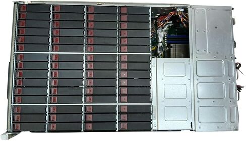 Supermicro 4U SuperStorage SSG-6048R-E1CR60N 60x LFF, 2X Xeon E5-2697A V4 2.6GHz 16-Core CPU, 64GB Memory, 60x Trays + 6X Trays, Rails (Renewed) in Saudi Arabia