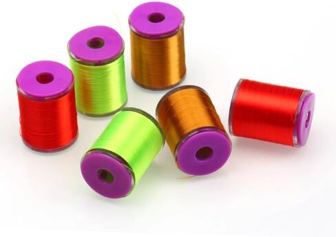 3 pcs 220 Yards 120D High Tensile Nylon Fly Tying Thread Smooth Lightly Waxed Nymph Dry Wet Fishing Lures Fly Tying Material in Saudi Arabia
