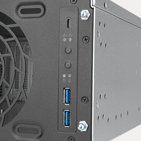 هيكل خادم مثبت على حامل من Silverstone Technology RM31-MINI 3U مع 8 فتحات توسعة ودعم مشعاع 360 مم، SST-RM31-MINI in Saudi Arabia