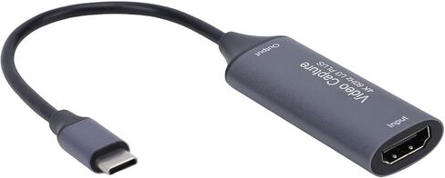PUSOKEI Video Capture Card, 4K USB3.0 HDMI to USBC Capture Card for Streaming & Game Recording, 1080P 60FPS, Ultra Low Latency, for Switch, Cameras, Laptops, Tablets in Saudi Arabia