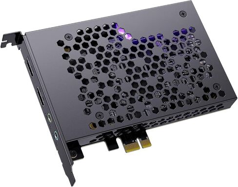 بطاقة RAW 4K30 PCIe للألعاب مع دعم عالي الوضوح - رائعة للبث المباشر والتسجيل in Kuwait