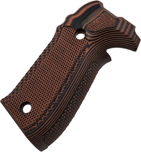 Cool Hand G10 Grips Replacement for Sig Sauer P226, Black Gun Grips Screws Included, Aggressive Checkered Texture, Thickness 7/10"，not for a Sig P229 in Saudi Arabia