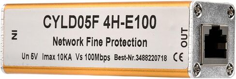 RJ45 RJ11 Adapter, Ethernet Network Surge Protector with Large Through Current Capacity for Monitoring Systems Control Signals Video Signals in Saudi Arabia