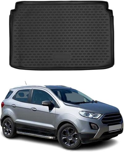 بطانة OMAC Cargo Mats Liner لسيارة Ford EcoSport 2018-2022 مقاومة للماء TPE باللون الأسود in Kuwait