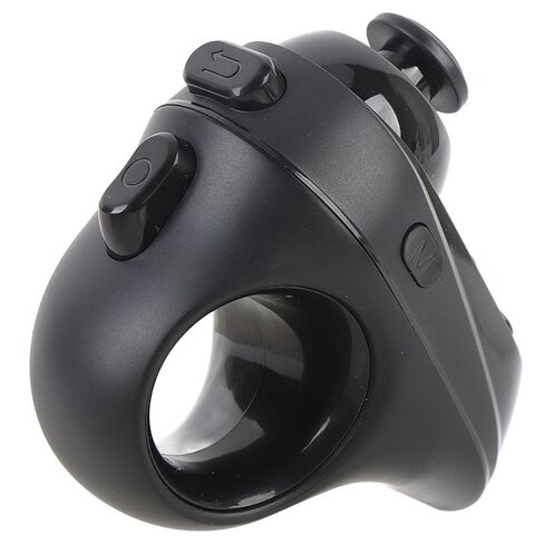 حلقة تحكم VR لاسلكية من PUSOKEI، لوحة ألعاب بلوتوث لنظارات الواقع الافتراضي والكمبيوتر اللوحي والهاتف، مع عصا تحكم لصفحة التصوير الفوتوغرافي للألعاب والتحكم في الصوت بالماوس in Kuwait