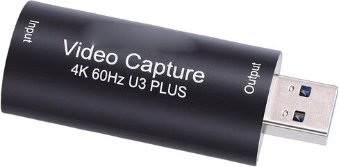 Sanpyl Video Capture Card, 4K USB3.0 HDMI to USB Capture Card for Streaming, Support 1080P 60FPS, for HD Acquisition Gaming Live Streaming in Saudi Arabia