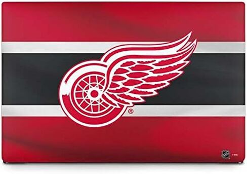 غلاف كمبيوتر محمول من Skinit متوافق مع Dell XPS 15in (2017) - تصميم NHL Detroit Red Wings Jersey المرخص رسميًا in Kuwait