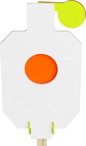 Highwild AR500 Steel Hostage Target 12" x 20" x 1/2" Armored Steel Bullseye Reactive IDPA Shooting Target with 2X4 T-Post Bracket in Saudi Arabia