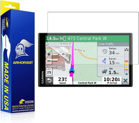 واقي شاشة غير لامع ذو ملمس ورقي من ArmorSuit لهاتف Garmin DriveSmart 65 وDriveSmart 61 MilitaryShield مضاد للتوهج - صنع في الولايات المتحدة الأمريكية in Saudi Arabia