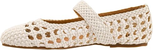 Corkys Footwear Hey Girl Womens Mixed Feelings Mary Jane Flat - ماري جين مستوحاة من الكروشيه مع مقدمة مغطاة، ونعل داخلي مبطن خفيف، وحزام إبزيم قابل للتعديل in Saudi Arabia