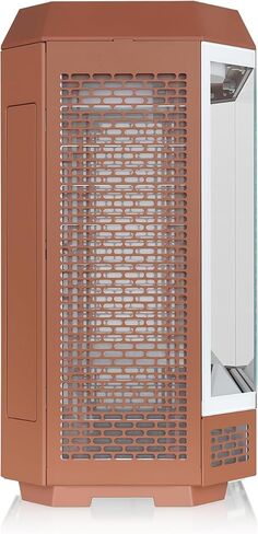 Thermaltake Tower 600 Mid Tower; 2x140mm CT Fans Included; 420mm Radiator Support; 400mm GPU Clearance; Hidden Connector Support; Rotatable PCIe Slots; Mocha Mousse; CA-1Z1-00MUWN-00 in Saudi Arabia
