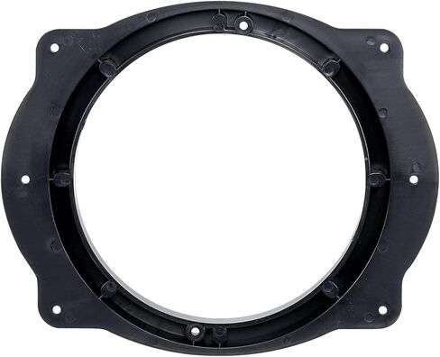 Audiopipe Toyota Multi Model Factory Opening to Aftermarket Speakers Adapter Kit (RING-PVC-A69-8), 8" Durable PVC Speaker Mounting Rings, Sold in Pairs in Saudi Arabia