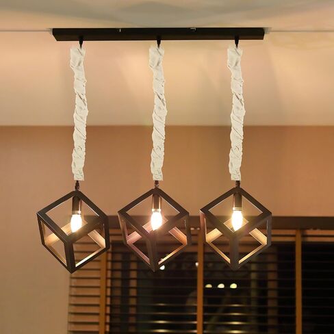 STARVAST 4Pcs Fabric Cord Cover, 6 Feet and 4 Feet Length, Chain Cable Sleeve Chandelier Lighting Wire Cord Cover, Easy to Install for Chandeliers Lighting Wire Cable Management and Hiding, Off-White in Saudi Arabia