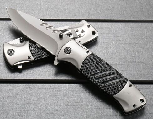 سكين SA83 بمساعدة الزنبرك، سكين مساعد للفتح مقاس 3.54 بوصة، سكاكين جيب قابلة للطي للرجال، قفل ومشبك بطانة السلامة، مشبك جيب للرجال والنساء، أداة متعددة الوظائف مع مشبك، سكين حاد للتخييم والصيد EDC in Kuwait