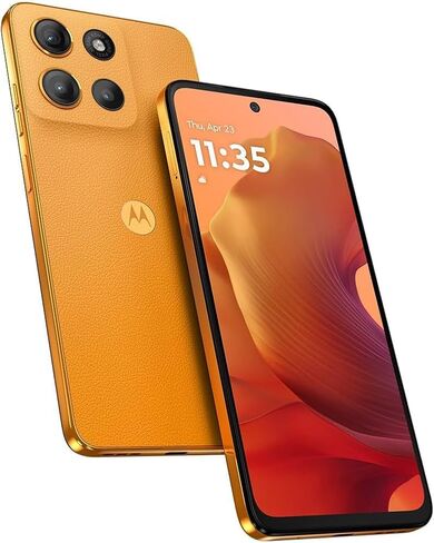Motorola Moto G15 4G LTE (XT2521-2) 4+128GB Dual Sim | GSM Unlocked | International Model | for T-Mobile, Metro PCS, Mint, Ultra, & Tello - (Green) in Saudi Arabia