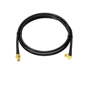 Ham Radio Antenna Extension Cable 3feet 1m UHF SO239 Female to SMA Male RG58 Coaxial Jumper Cable for Handheld Marine VHF/Two Way Radio RTL SDR Receiver Portable VNA Vector Network Analyzer in Kuwait