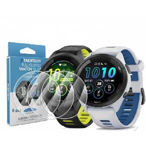 6 Pack Screen Protector for Garmin Forerunner 265s 42mm Easy Install. Smudge Resistant Anti-Scratch Anti-Bubble Clear TPU Film, cleaning kit included in Saudi Arabia