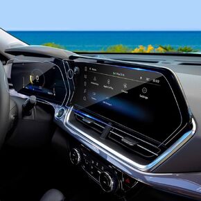 لـ 2024 2025 2026 واقي شاشة Chevy Trailblazer لعام 2026 2025 2024 Trailblazer (LT/2RS/ACTIV) واقي شاشة لملحقات Chevy Trailblazer 2024 2025 2026 (11in Navi+8in Dash) شاشة لمس، زجاج مقسى 9H (عبوتان) in Kuwait