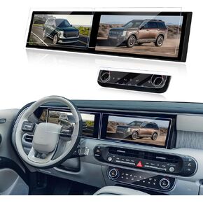 3 عبوات لواقي شاشة Hyundai Palisade لعام 2026 [زجاج مقسى 9H] لعام 2026 Hyundai Palisade Hybrid (SEL/SEL Premium/Limited/Calligraphy) شاشة مزدوجة مدمجة 12.3 بوصة + شاشة مكيف الهواء، لملحقات Hyundai Palisade Hybrid لعام 2026 in Kuwait