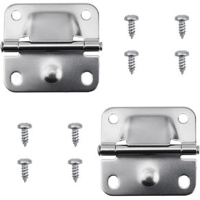 2 Pack Cooler Stainless Steel Hinge Replacement for Coleman, Cooler Hinges Replacement with Screws, Replacement Hinges for Coleman Cooler Accessory in Kuwait