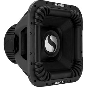 Kicker 49L7X121 - SoloX L7X 12 بوصة (30 سم)، ملف 3 بوصة، مضخم صوت منافس من الفريت، 1 أوم (متجدد) in Kuwait