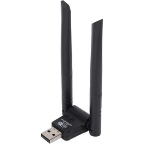 Zopsc 2 في 1 USB محول واي فاي بلوتوث، سرعة عالية 900 ميجا بت في الثانية 2.4 5 جيجا هرتز ثنائي النطاق بلوتوث 5.4 واي فاي 6 محول للكمبيوتر المكتبي والكمبيوتر المحمول، التوصيل والتشغيل in Kuwait