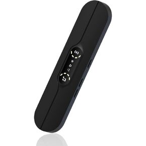 Hesond وسادة مكبر صوت توصيل العظام ستيريو بلوتوث موسيقى لاسلكية صغيرة محمولة شريط النوم سماعات النوم مكبر صوت مع شاشة LED ضوضاء بيضاء للنوم الجانبي تدعم بطاقة TF (أسود) in Kuwait