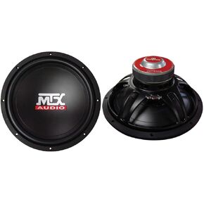 MTX TN10-04 Audio A10 inch 300 Watt Car Audio 84.9 dB 4 OHM Single Voice Coil Subwoofer (2 Pack) in Saudi Arabia
