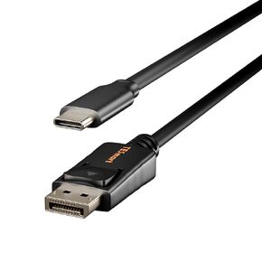 TESmart 5ft USB-C to DisplayPort Cable (4K@60Hz 2K@165Hz), Gold-Plated, USB Type-C/Thunderbolt 4/3 to DP Cord, HDR, Compatible with MacBook, iPhone 16 Pro/Max, iPad Pro, XPS, ThinkPad, Surface, Galaxy in Kuwait