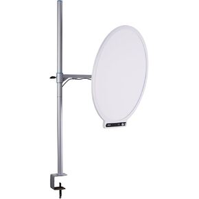 amaran Verge Max 22" 60W Bi-Color Circular LED Light Panel, White - Includes Desk Clamp Stand with a 360deg Swing Mounting Arm and 180deg Pan & Tilt Control in Kuwait