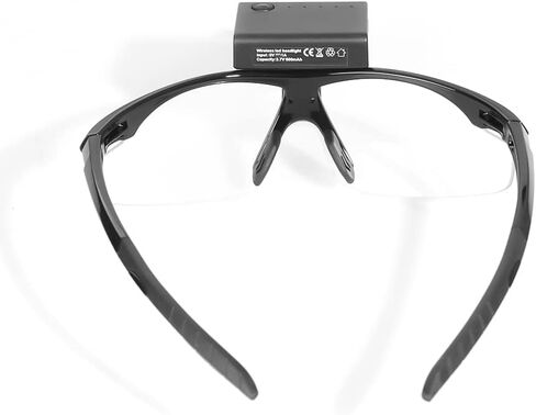 XUX Cordless 5W Integrated Headlamp Portable with Optical Filter DY-013-F Fix-on Glasses Clear Spot 4 Light Level in Saudi Arabia