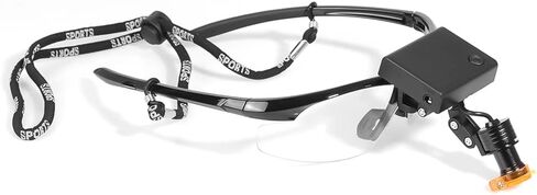 XUX Cordless 5W Integrated Headlamp Portable with Optical Filter DY-013-F Fix-on Glasses Clear Spot 4 Light Level in Saudi Arabia