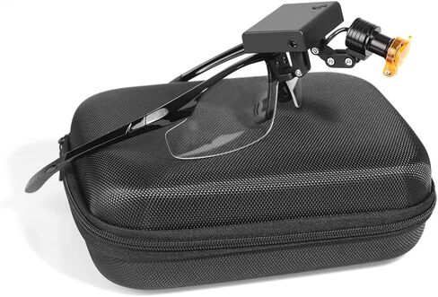 XUX Cordless 5W Integrated Headlamp Portable with Optical Filter DY-013-F Fix-on Glasses Clear Spot 4 Light Level in Saudi Arabia