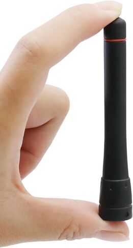 هوائي قصير UHF 400-470 ميجا هرتز متوافق مع راديو ICOM FA-SC73US IC-F21 F24 F43 F44 F4000 F4001 F4010 F4011 F4018 F4023 F4026 F4161 هوائي بديل 3.5 بوصة (10 عبوات) in Saudi Arabia