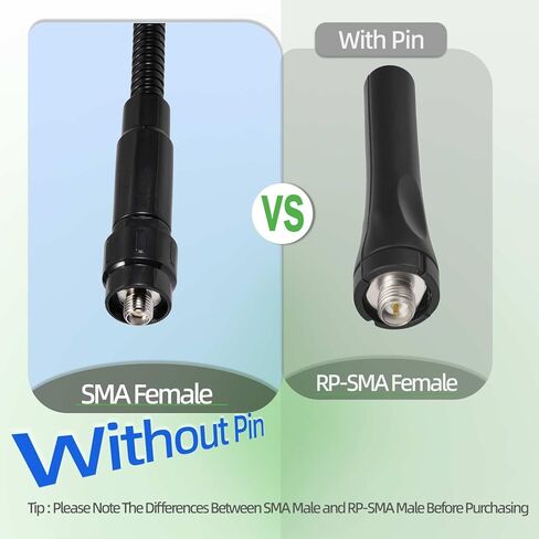 Gooseneck CS Tactical Antenna VHF UHF 136-174Mhz 400-520Mhz SMA Female Antenna for Wouxun KG-659 KG-669 KG-679 KG-689 Baofeng BF-F8HP UV-5R UV-82 BF-888S HYT TC-268 TC-268S in Kuwait