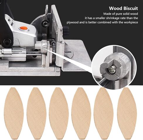 100pcs Wood Joining Biscuits, #20#10#0 Wood Board Docking Tool for Woodworking, Joinery, Furniture Framing and DIY Craft (20#) in Saudi Arabia