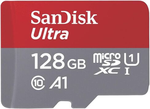 Sandisk 128GB Ultra microSDXC 140MB/s+SD Adapter in Saudi Arabia