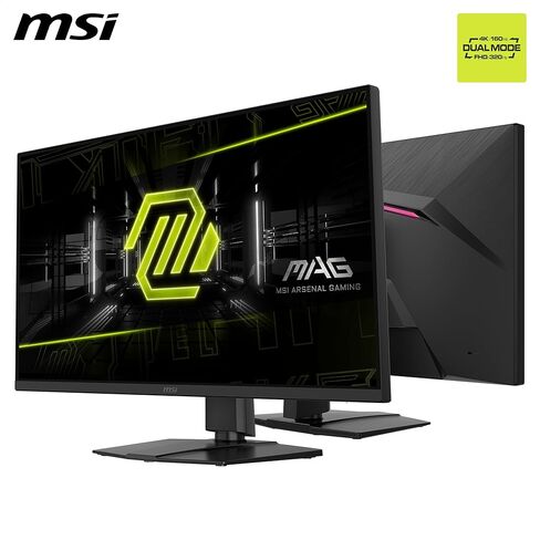 شاشة ألعاب msi MAG 322URDF E16 مقاس 32 بوصة 3840 × 2160 (UHD)، 320 هرتز، مزامنة تكيفية، HDMI، منفذ DisplayPort، قابل للتركيب على VESA، إمالة، ارتفاع قابل للتعديل، مكبر صوت، 0.05 مللي ثانية، أسود in Kuwait