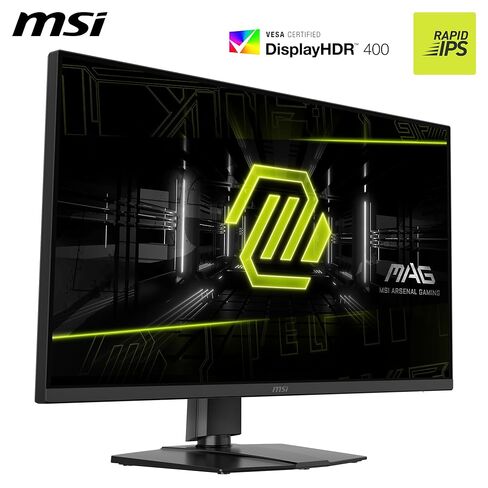 شاشة ألعاب msi MAG 322URDF E16 مقاس 32 بوصة 3840 × 2160 (UHD)، 320 هرتز، مزامنة تكيفية، HDMI، منفذ DisplayPort، قابل للتركيب على VESA، إمالة، ارتفاع قابل للتعديل، مكبر صوت، 0.05 مللي ثانية، أسود in Kuwait