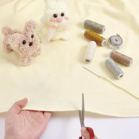 PH Pandahall Doll Making Making 59x35 بوصة قطعة قماش دمية لون البشرة لون Waldorf دمية مصنوعة يدويًا Amigurumi DIY مواد خياطة خفيفة الوزن لأكياس القماش للملابس الكروشيه in Saudi Arabia