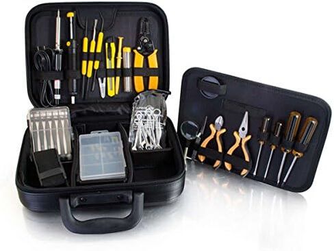 C2G/ Cables To Go Legrand - C2G Computer Repair Tool Kit, TAA Compliant PC Computer Tools, Black Computer Tool Set, 1 Count, C2G 27372 in Saudi Arabia